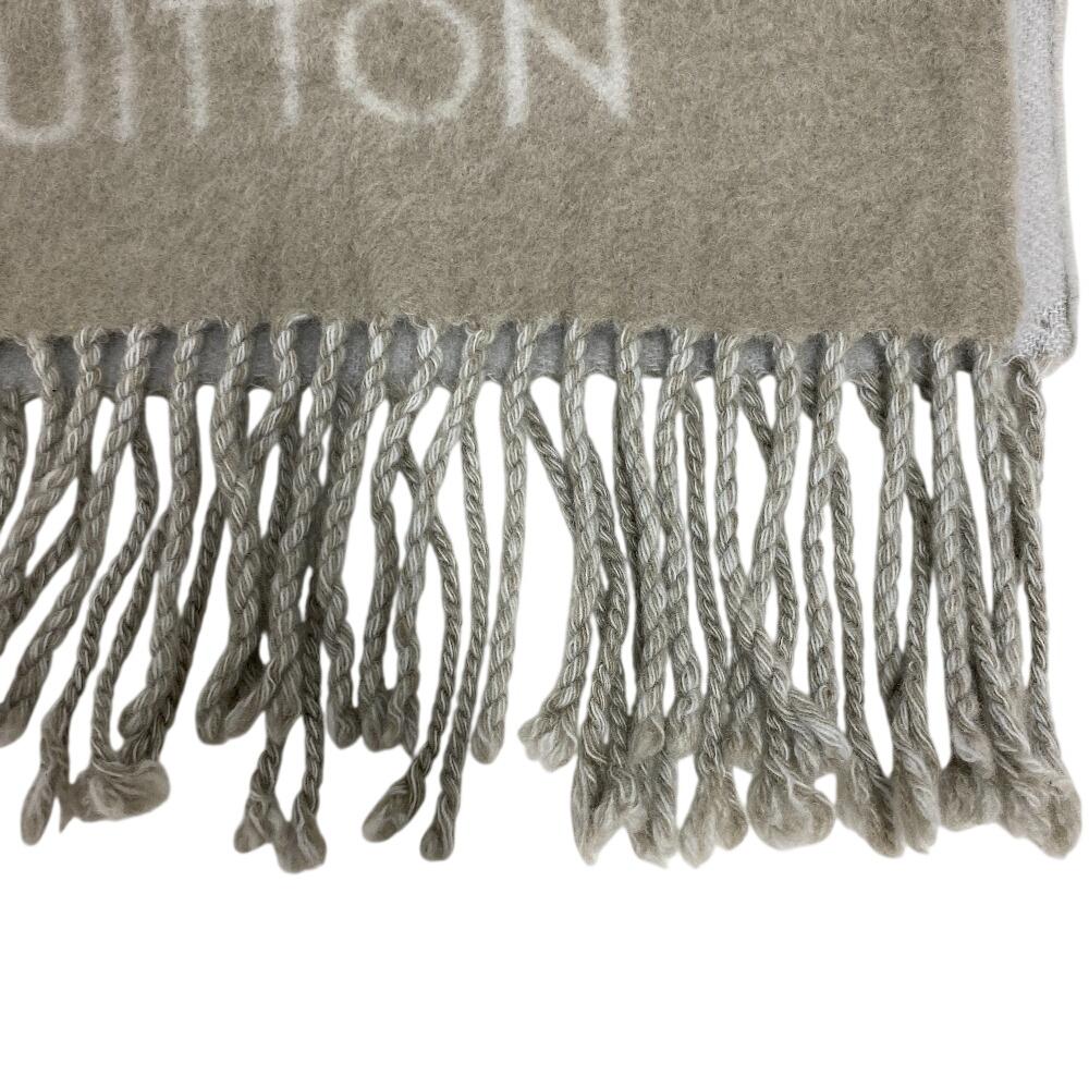 LOUIS VUITTON M70462 cashmere Escalp Scarf beige cashmere Used