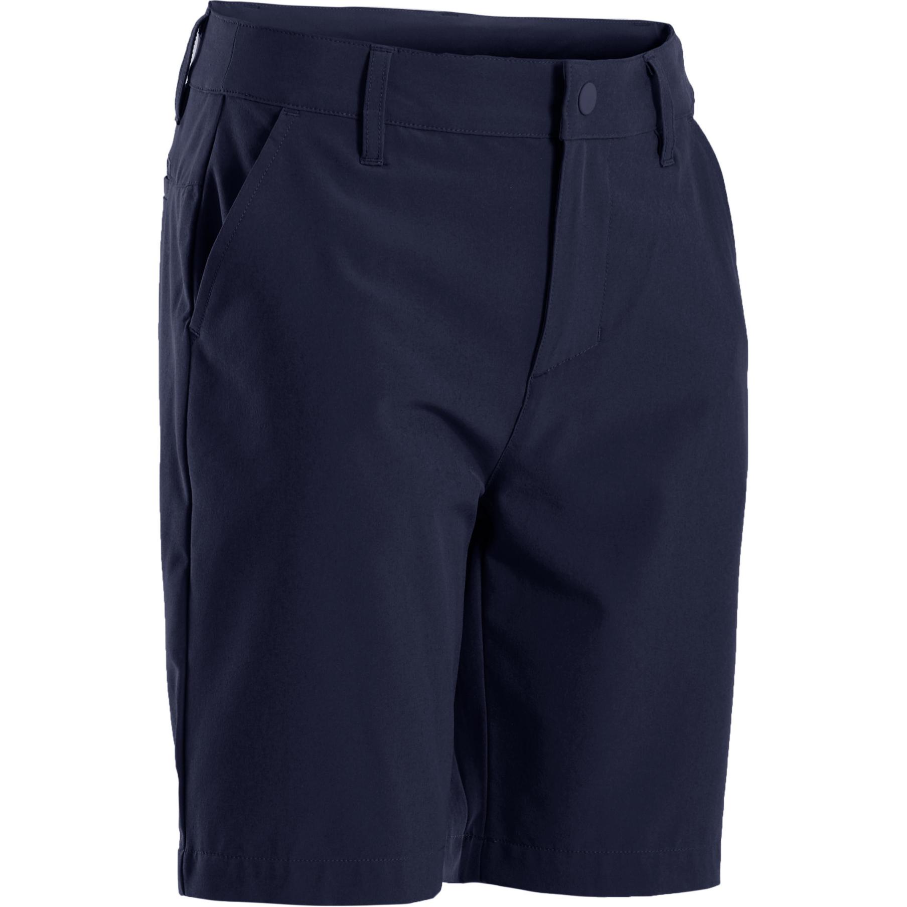 

DECATHLON 500 Легкие, дышащие и удобные детские шорты Детские темно-синие 12-13Y