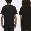 Adidas Originals Trefoil X Pharrell Williams Collaboration Solid Round Neck Short Sleeve Tee Unisex Tops Black HB8817