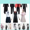 Fantasia Autêntica de Uniforme de Enfermeira para Cosplay de Halloween ou Comic Con