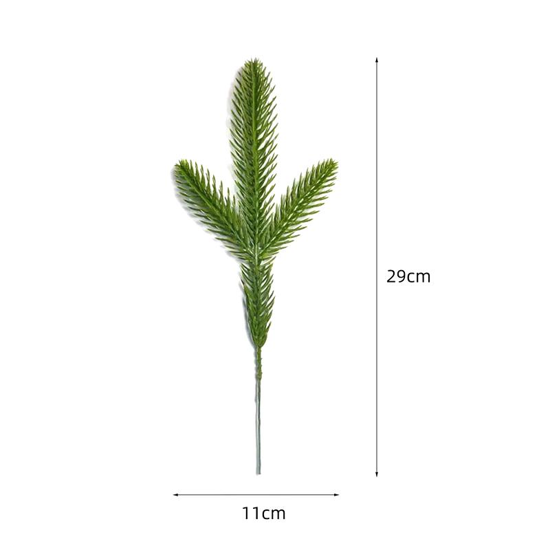 20Pcs Artificial Pine Needles Berry Bouquet Christmas Decoration Christmas Tree Ornament For Home Decor New Year 2026 Accessory