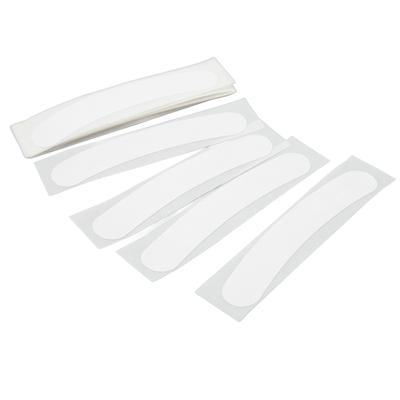 50pcs Clothes Safe Tape Self Adhesive Sweat Proof Double Sided Tape for Collar Transparent