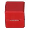 Velvet Ring Box LED Light Eco Friendly Safe Poisonless Elegant Design Romantic Ambience Engagement Ring BoxRed