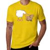 Pelican Tries to Eat Capybara Funny Cute Meme T-Shirt korean fashion blacks for a boy Men's t-shirt