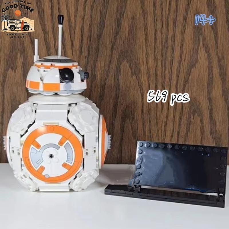 2026 New 569pcs Star Interstellar Building Blocks Conflict Set Attendant Robot Bricks For Birthday Festival Gifts