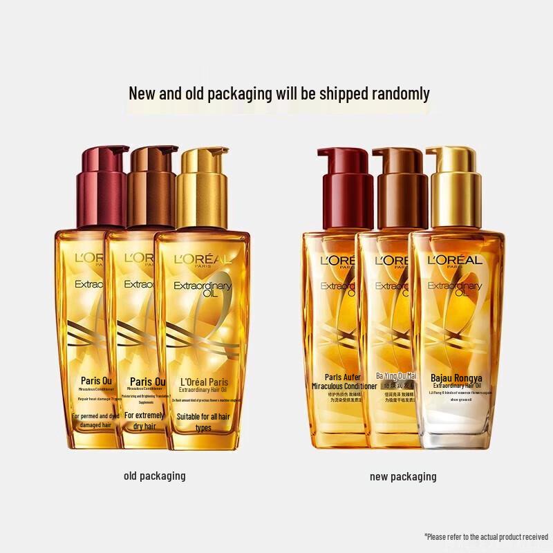 L'Oréal Extraordinary Oil Hair Serum (Golden Bottle)