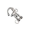 Swivel Eye Snap Shackle Quick Release Bail Rigging Sailing Boat Marine Clip