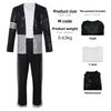 Costume di Scena Michael Jackson Tuta da Esibizione con Paillettes per Spettacolo di Danza Moderna