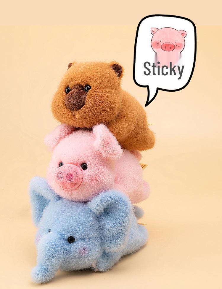 Chubby Animal Plush Toy Doll - Whale, Dolphin, and Fawn - Trendy Birthday Gift