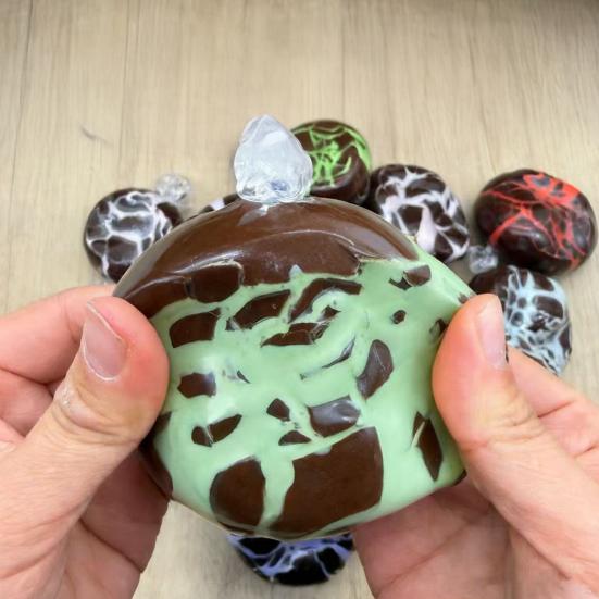 Crisp Chocolate Ball Squeeze Toy Handmade Stress Relief Shapeable Simulated Chocolate Ball Sensory Toy Slow Rising Fidget Stress Ball Party