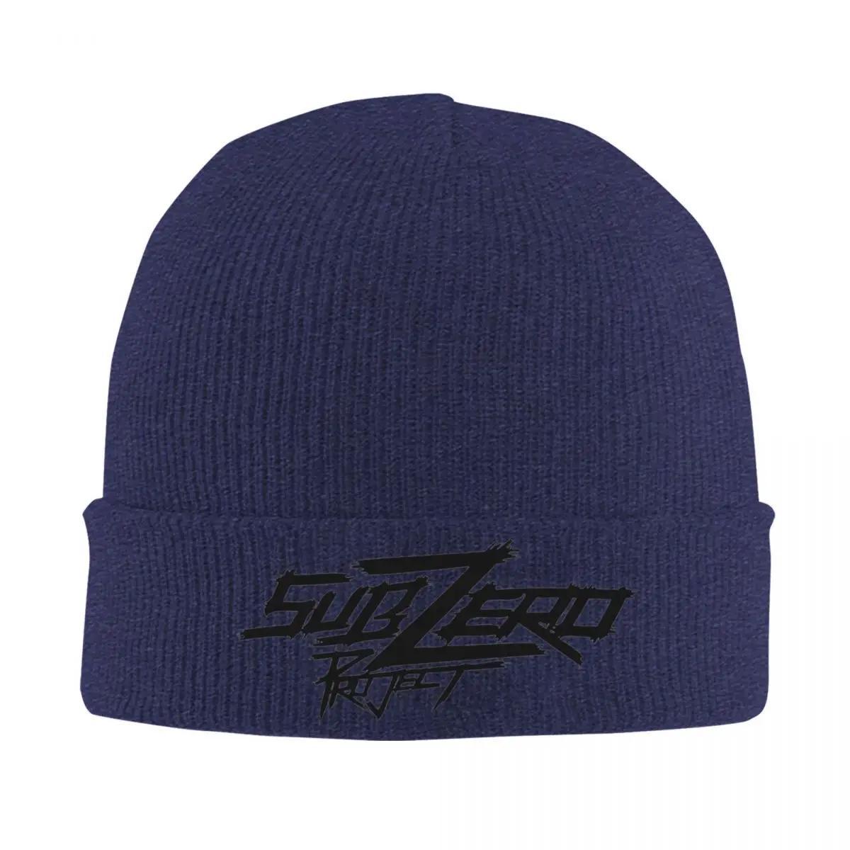 

Sub Zero Project Beanie Hats text Y2K Cool Caps Unisex Adult Kpop Skullies Beanies Autumn Graphic Head Wrap Beanie Hat