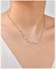 Personalized Name Necklace Silver Color Stainless Steel Custom Pendant Engraved Jewelry Tarnish Resistant for Women