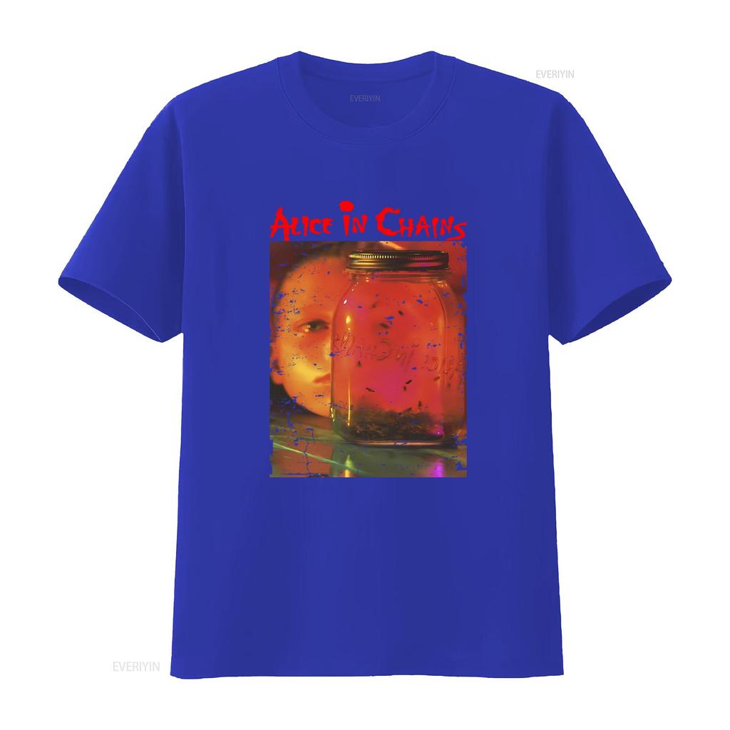 Alice In Chains Jar Of Flies T Shirt Front Back Print X Large Rock Band Merch vintage Washed designer clothes Stretched Stylish