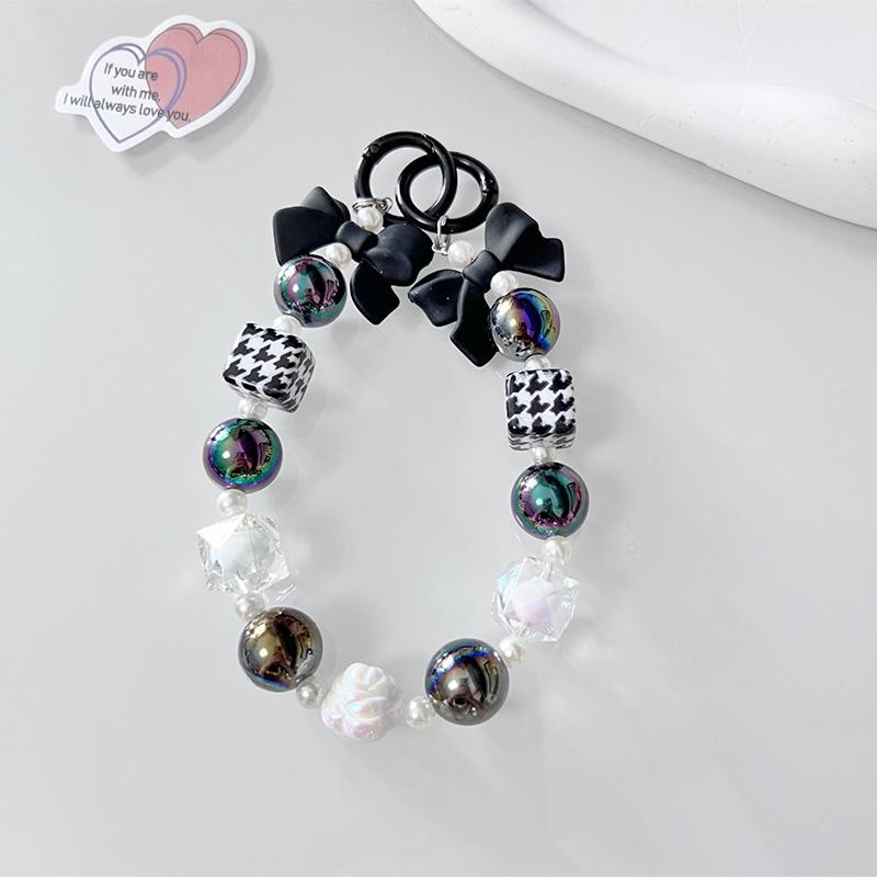 Universelles Handy-Lanyard High-End Luxus Kurz Wassertropfen Hängekette Handperlen-Handgelenkkette Handgehaltener Anhänger