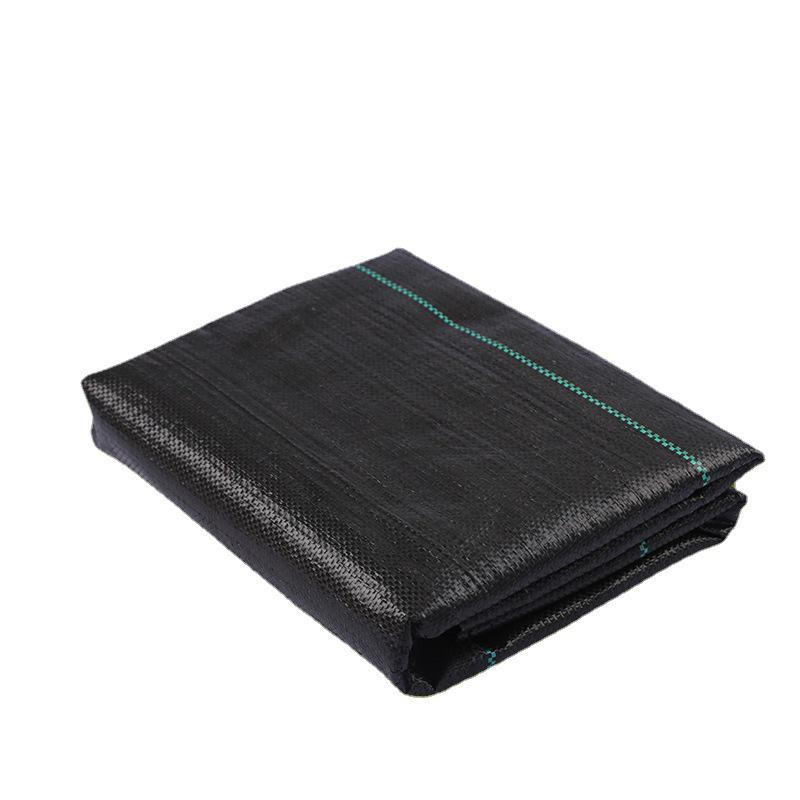 Black PP Weed Barrier Cloth: Breathable, Water-Permeable Ground Cover for Orchards and Gardens