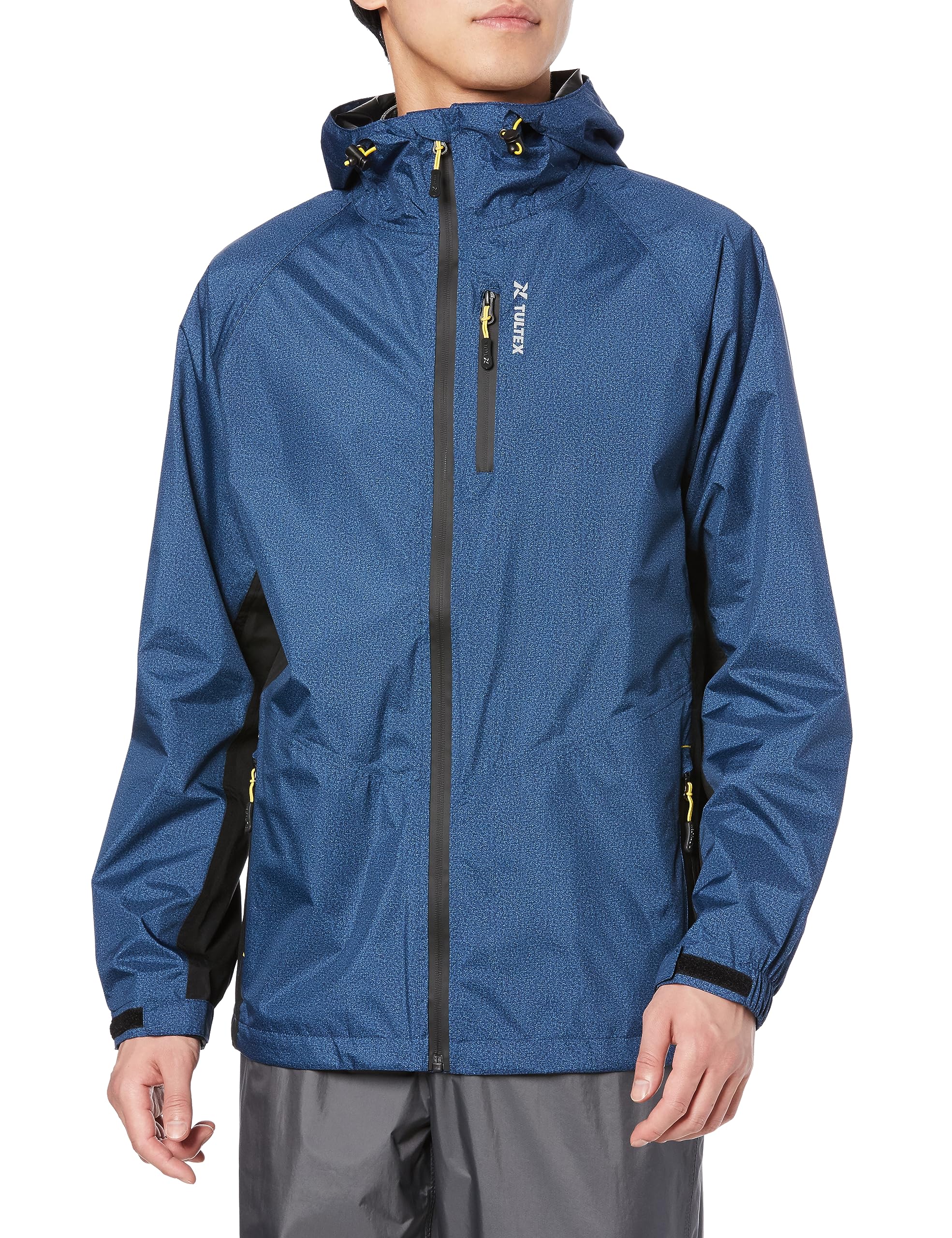 

Outerwear Stretch Rain Jacket Heather Blue L [Tartex] Men s
