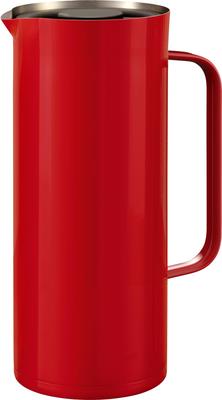 Peacock Thermos Industry Peacock Thermal Pot 1 Liter Water Server Thermos Vacuum Insulated Wide Mouth 1L Pot Stainless Steel Tabletop Pot Red R