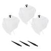 Halloween Decorations, 3-piece Glowing Outdoor Set, Sidewalk Warm LED Lights, Spooky Yard Stakes, Garden Decor