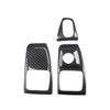 Right Hand Drive Vehicle Accessories with Carbon Fiber Pattern Black Navigation Panel Decorative for Benz SMARTfor Two Sticker