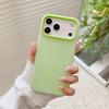 2 In 1 Card Holder Shockproof Case For iPhone Air 17 16 15 14 13 Pro Max Candy Color Matte Hard Cover Hybrid Shell Soft Shell