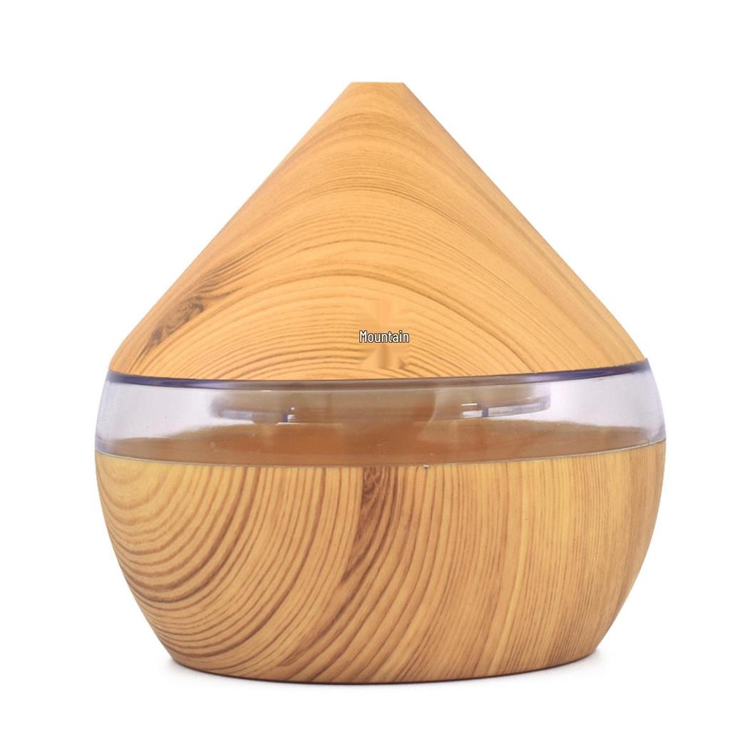 Ultrasonic Wood Grain Essential Oil Diffuser and Humidifier for Home