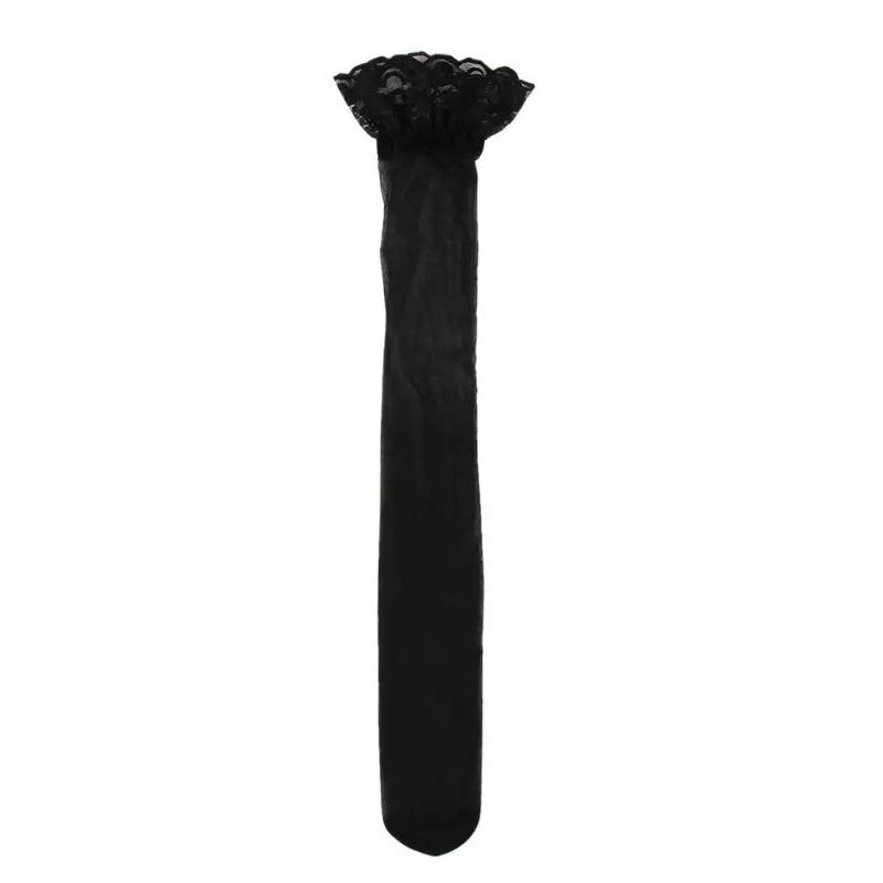 1 Set Sexy Women Lace Garter Top Stockings Socks and Suspender Garter Belt Lady Fashion Solid Thigh-Highs Stocking Set