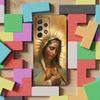 Virgin De Guadalupe For Samsung S9,S10,S20,S10,S21,S25,S24,S23,Ultra,FE,Plus,Lite,Soft Silicone Black Case