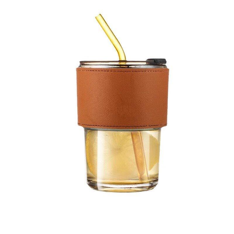 Shangqi Bamboo Joint Glass Straw Cup Set