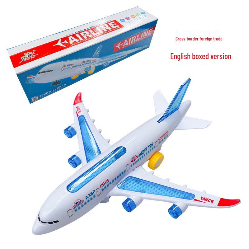 A380 Музыка и Свет Универсальная Модель Самолета Игрушка