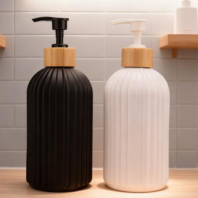 500ml Nachfüllbare Badezimmer-Küchen-Seifenspender Seifenflaschen Hand-Geschirr Ideal für Küchenspülbecken-Dekor Abfüll-Seifenflasche
