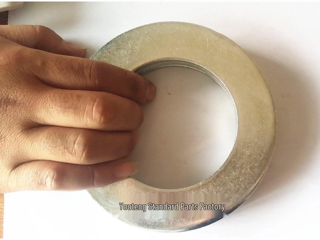 Оцинкованная стальная плоская шайба: Размеры 36-90 Note: Sizes M16---M39