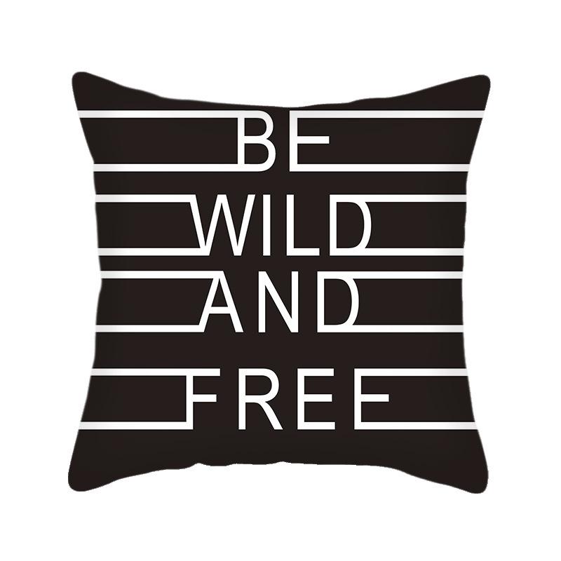 Nordic Cushion Pillow Geometric Linen Pillow Cover Yellow European Nordic Ins Style Cushion Cover