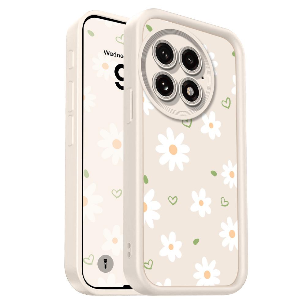 

Floating Daisies Phone Case For Oneplus 15 15R 13 13T 12 12R 11 11R 10R Nord CE 5 4 3 2 Lite 4G 5G Staircase Soft Cover Oneplus Nord CE 5G білий