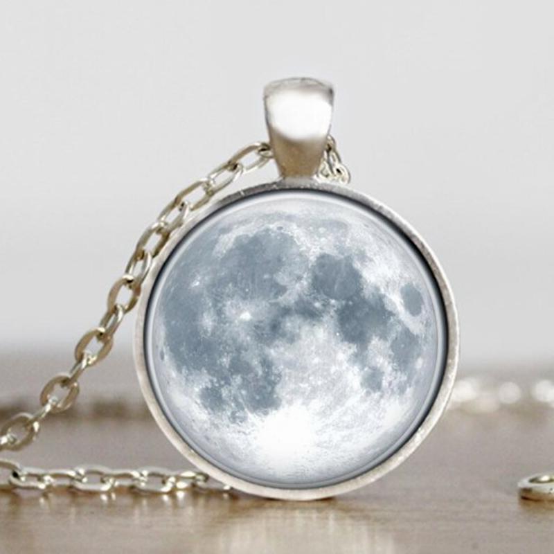 

Ожерелье в виде полной луны, кулон в виде полной луны, украшения в виде полной луны, подвеска в виде полной луны, ожерелье в форме убывающей луны