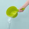 Camellia Long Handle Plastic Water Dipper