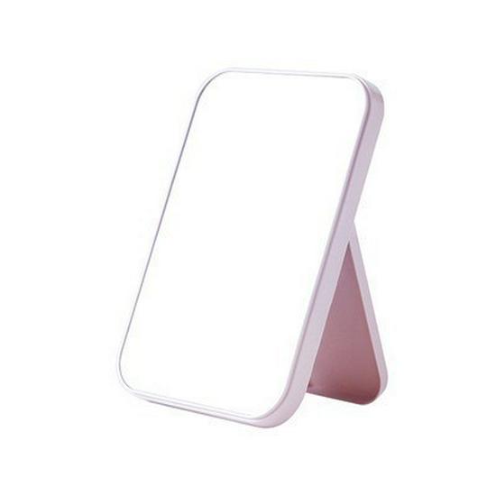 Rechargeable LED Makeup Mirror with Adjustable Three-Color Natural Light and One-Touch Control for Dressing Table