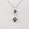 Labradorite Gemstone 925 Sterling Silver Designer Pretty Pendant 1.60" For Mother PP-13-34