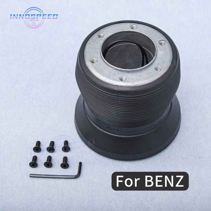 JDM 21mm Steering Wheel Hub Adapter Boss Kit Fit For Benz W123 W124 W126 190E HUB-BZ1