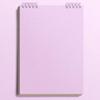 A5 60 Sheets Thick Notebook Spiral Binding Loose-leaf Notebooks with Lines Pages for Students School Office Stationery Supplies