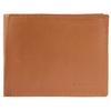 Men's Wallet - Tom - Brown Cowhide - Compact Horizontal Format - 8 Card Slots