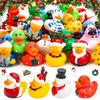 6/12/24 Різдвяні гумові качечки, Аксесуари Каченята Jeep Іграшки Для Дітей Різдвяні Подарунки на Вечірку, Обмін Подарунками, Різдвяний Чоботок