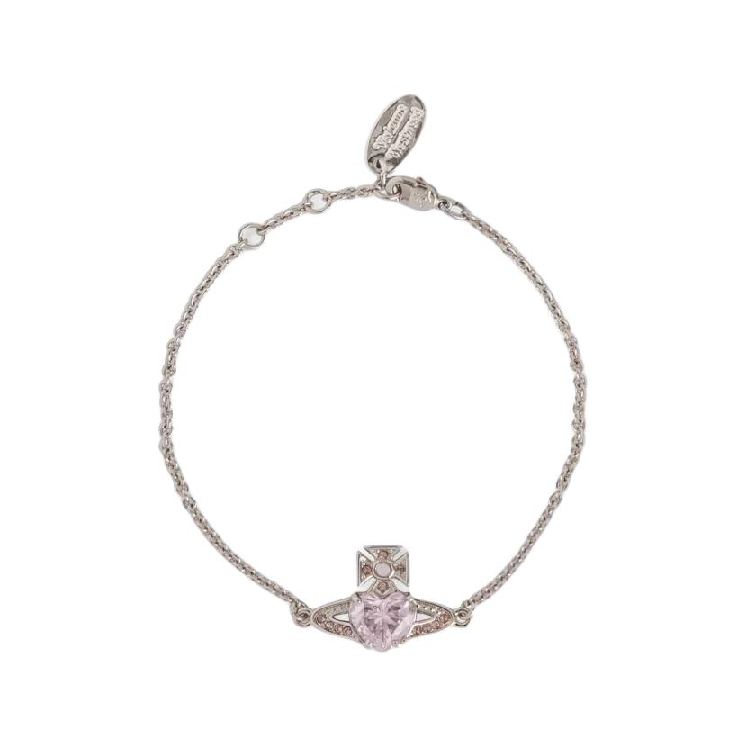 Vivienne Westwood Ariella Brass Bracelet Women bracelets Silver 80115022 Basic Packaging-Dust Bag+Box