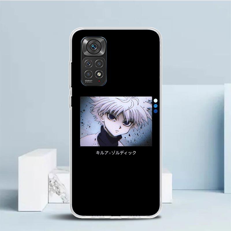 Killua HunterX Phone Case For Xiaomi Redmi Note 15 14 14S 13 12S 12 Pro Plus 11S 11 11T 11E 10S 10 + Soft TPU Back Cover Redmi N