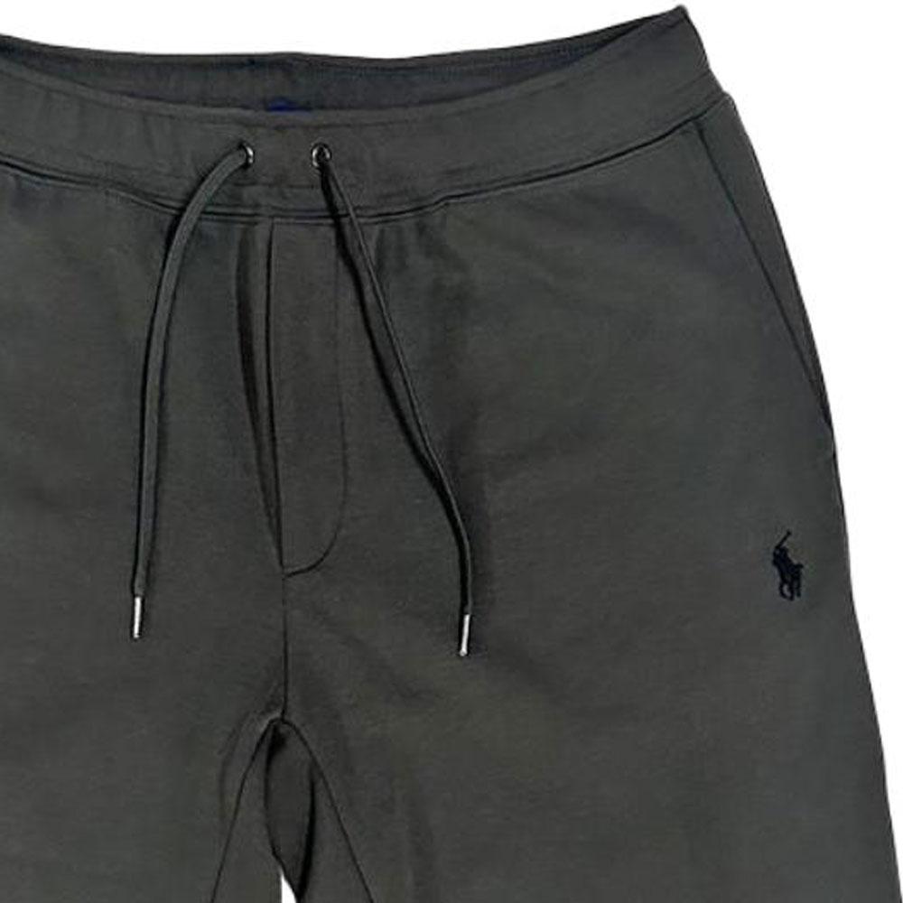 Pantaloni scurți casual Polo Ralph Lauren cu șnur, talie elastică, broderie logo, pentru bărbați, gri închis 710741703-017