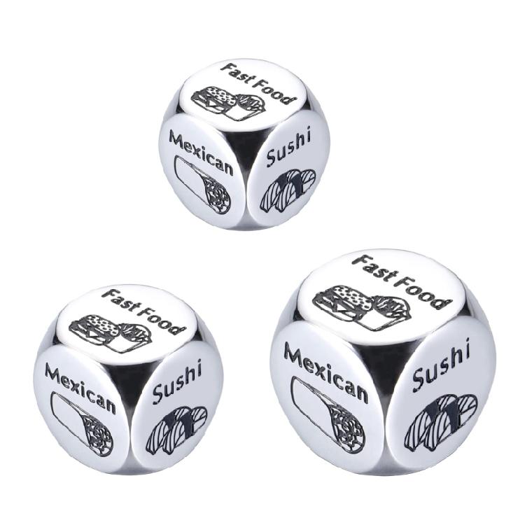 Stainless Steel Date Night Game Decision Maker Tool For Couples To Enjoy Dinner Decision Together