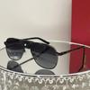 CARTER LUNETTES Retro Titanium Fashion Sunglasses, European-American Style 0165