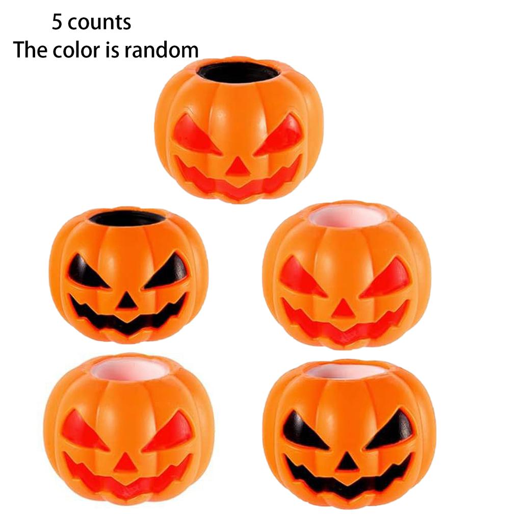 Halloween Pumpkin Squeezing Toy - Holiday Party Stress Relief Portable Squeezing Toy Gift