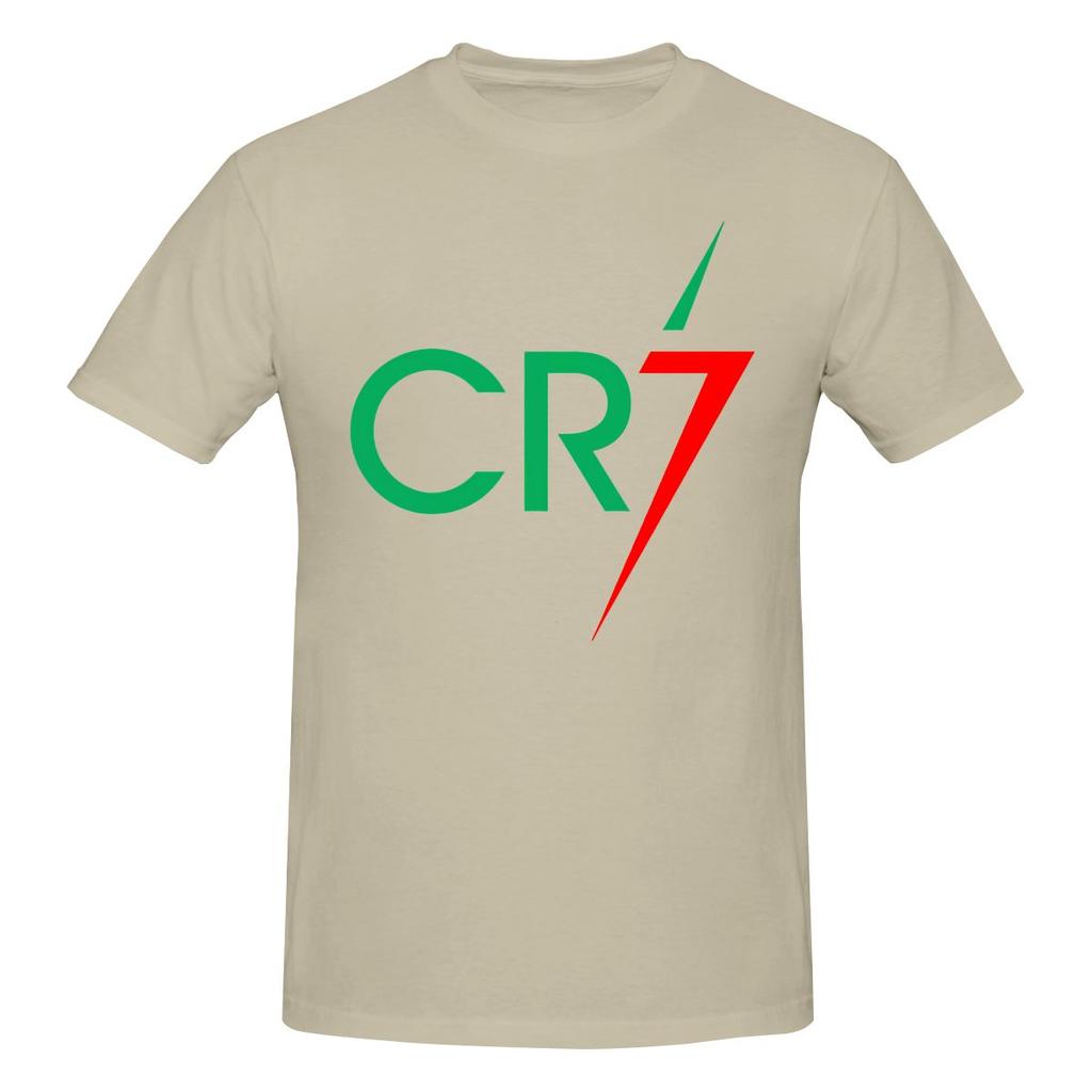 Cr7 Football Insulated Loose Tshirt Retro Vibe Highdefinition Printing Cotton Tee
