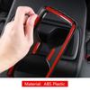 For Toyota Highlander XU70 Kluger Hybrid     2024 Car Seat Back Row Water Cup Holder Cover Frame Trim Sticker