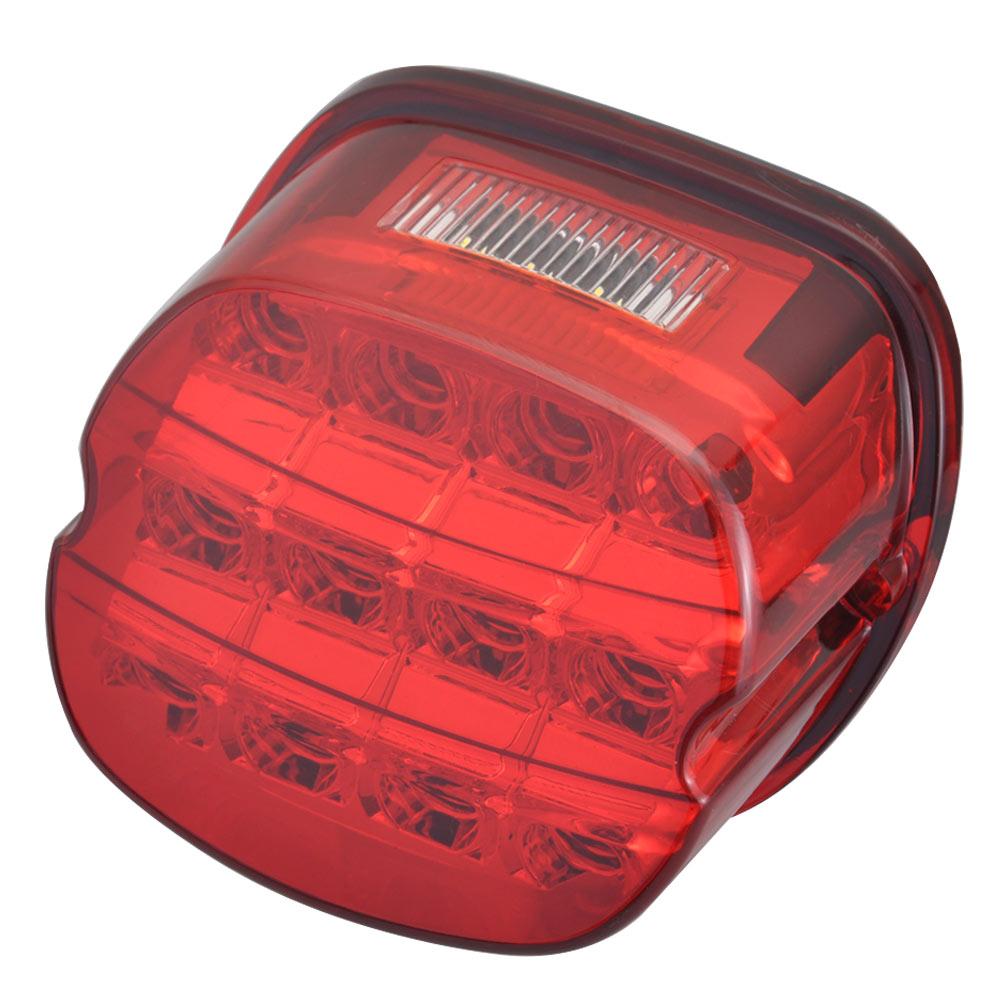 Motorcycle LED Taillight Rear Brake Light For Harley Touring Road King Electra Street Glide FXDL 1999-2008 Turn Signal Tail Lamp